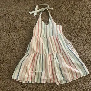 American Eagle striped colorful dress